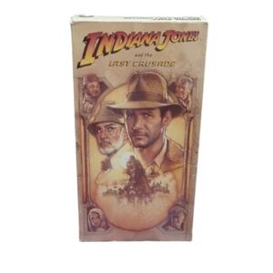 Indiana Jones and the Last Crusade VHS (1989) – Adventure Classic